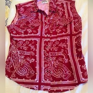 Cowgirl brand cotton top